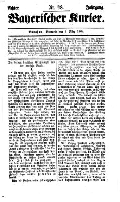 Bayerischer Kurier Mittwoch 9. März 1864