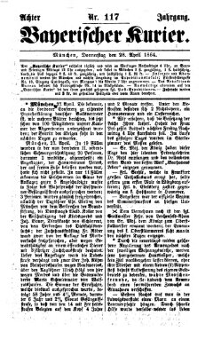 Bayerischer Kurier Donnerstag 28. April 1864