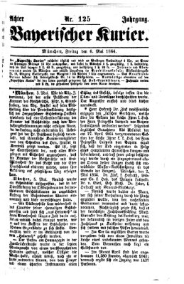 Bayerischer Kurier Freitag 6. Mai 1864