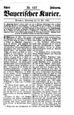 Bayerischer Kurier Donnerstag 19. Mai 1864