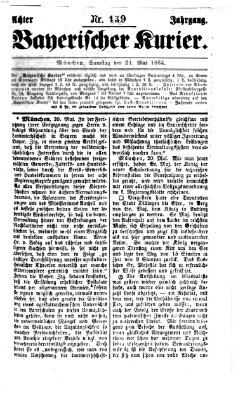 Bayerischer Kurier Samstag 21. Mai 1864