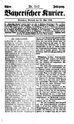 Bayerischer Kurier Mittwoch 25. Mai 1864