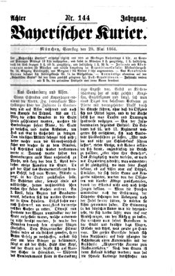 Bayerischer Kurier Samstag 28. Mai 1864