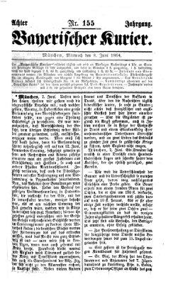 Bayerischer Kurier Mittwoch 8. Juni 1864