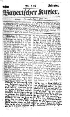 Bayerischer Kurier Donnerstag 9. Juni 1864