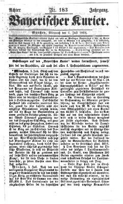 Bayerischer Kurier Mittwoch 6. Juli 1864