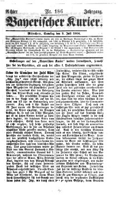 Bayerischer Kurier Samstag 9. Juli 1864