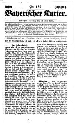 Bayerischer Kurier Dienstag 12. Juli 1864