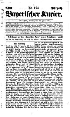 Bayerischer Kurier Montag 18. Juli 1864