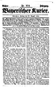 Bayerischer Kurier Freitag 26. August 1864