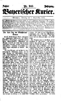 Bayerischer Kurier Dienstag 6. September 1864