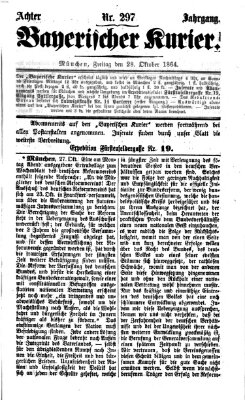 Bayerischer Kurier Freitag 28. Oktober 1864