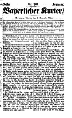 Bayerischer Kurier Dienstag 1. November 1864