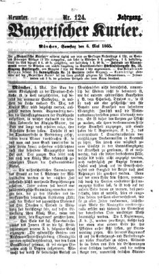 Bayerischer Kurier Samstag 6. Mai 1865