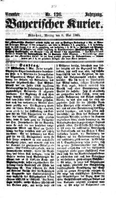 Bayerischer Kurier Montag 8. Mai 1865