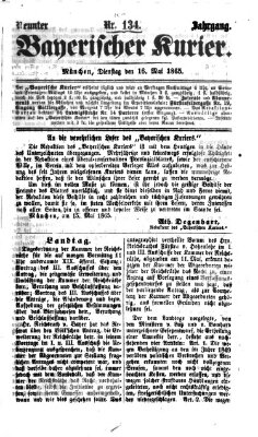 Bayerischer Kurier Dienstag 16. Mai 1865