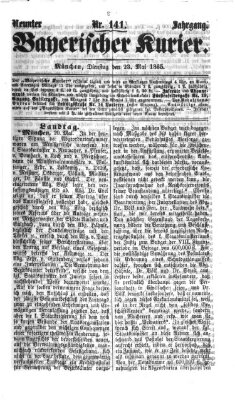 Bayerischer Kurier Dienstag 23. Mai 1865