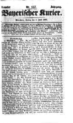 Bayerischer Kurier Freitag 9. Juni 1865