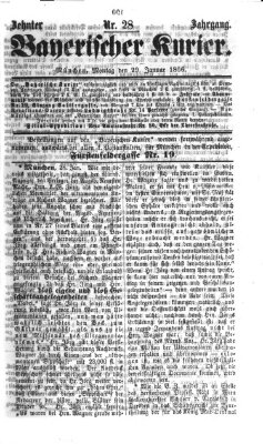 Bayerischer Kurier Montag 29. Januar 1866