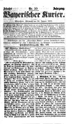 Bayerischer Kurier Mittwoch 31. Januar 1866