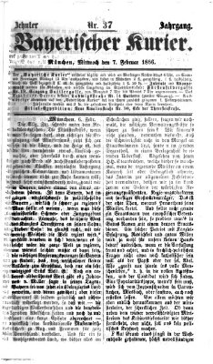 Bayerischer Kurier Mittwoch 7. Februar 1866