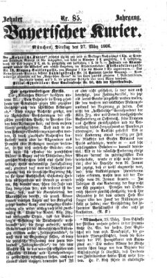 Bayerischer Kurier Dienstag 27. März 1866