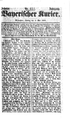 Bayerischer Kurier Freitag 4. Mai 1866