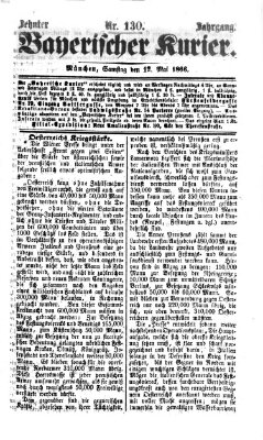 Bayerischer Kurier Samstag 12. Mai 1866