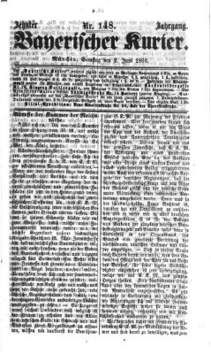 Bayerischer Kurier Samstag 2. Juni 1866