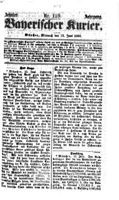 Bayerischer Kurier Mittwoch 13. Juni 1866