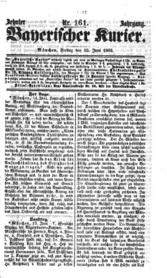 Bayerischer Kurier Freitag 15. Juni 1866