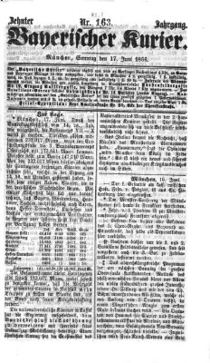 Bayerischer Kurier Sonntag 17. Juni 1866