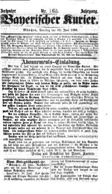 Bayerischer Kurier Samstag 23. Juni 1866