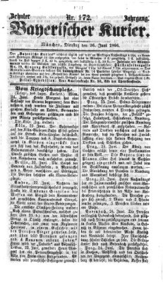 Bayerischer Kurier Dienstag 26. Juni 1866