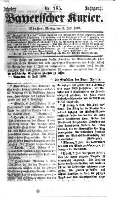 Bayerischer Kurier Montag 9. Juli 1866