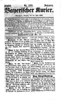 Bayerischer Kurier Dienstag 24. Juli 1866