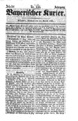 Bayerischer Kurier Mittwoch 29. August 1866