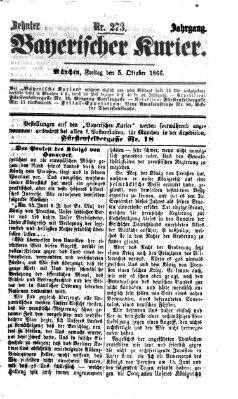 Bayerischer Kurier Freitag 5. Oktober 1866