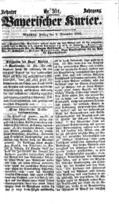 Bayerischer Kurier Freitag 2. November 1866