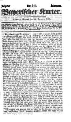 Bayerischer Kurier Mittwoch 14. November 1866