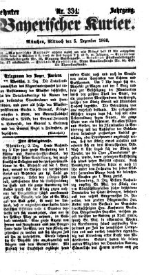 Bayerischer Kurier Mittwoch 5. Dezember 1866