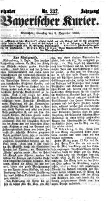 Bayerischer Kurier Samstag 8. Dezember 1866