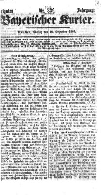 Bayerischer Kurier Montag 10. Dezember 1866