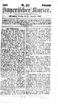 Bayerischer Kurier Dienstag 11. Dezember 1866