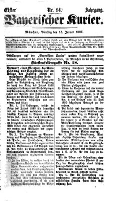 Bayerischer Kurier Dienstag 15. Januar 1867