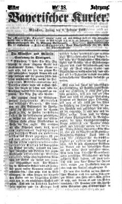 Bayerischer Kurier Freitag 8. Februar 1867