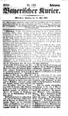 Bayerischer Kurier Samstag 11. Mai 1867