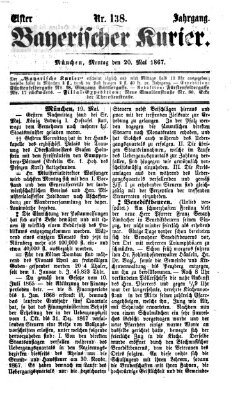 Bayerischer Kurier Montag 20. Mai 1867