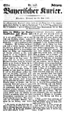 Bayerischer Kurier Mittwoch 29. Mai 1867