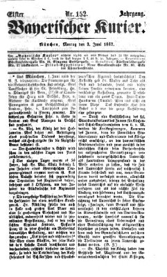 Bayerischer Kurier Montag 3. Juni 1867